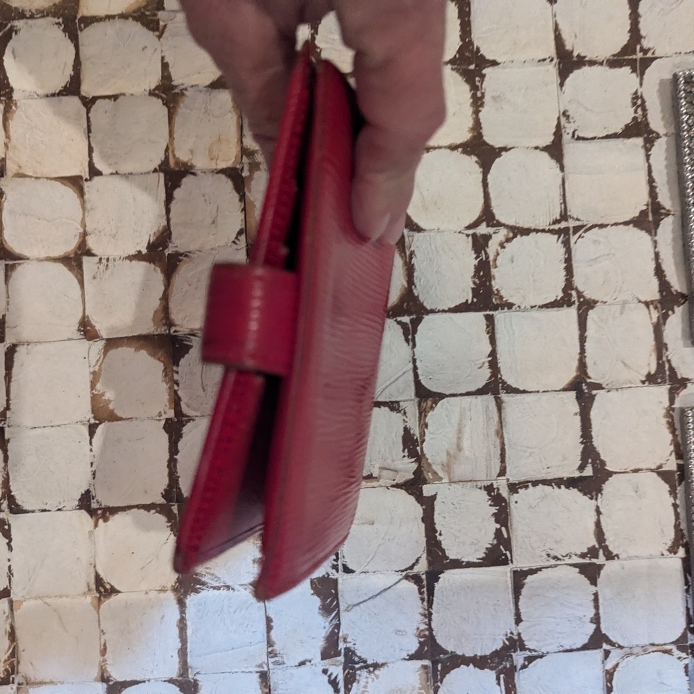 LV small Red Epi wallet - Picture 11 of 11